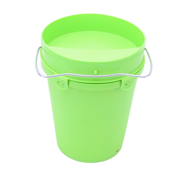 5.5L Green Automatic Poultry Waterer Drinker For Chicken, Chick Waterer Plastic Poultry Fount, Automatic Chicken Water Container Jar