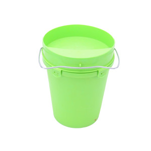 Bebedouro automático de água de aves 5,5L verde para frango, bebedouro de frango de plástico para aves, jarra automática de água para frango