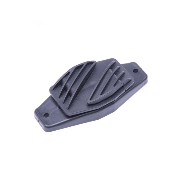 Aislador de garra para poste de madera Polytape de alambre para cercas de alta resistencia, negro