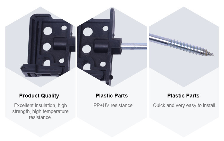 Electric Fence Distance Offset Insulator