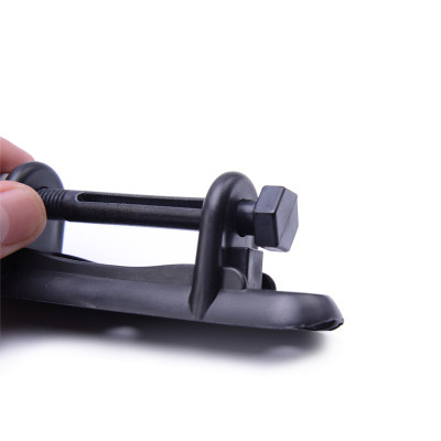 Electric Fence Tape Insulators, Wood Post Polytape Metal Split Bolt Tensioner, 2-Inch, Black