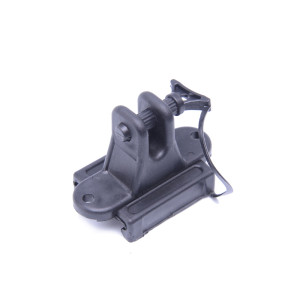 T-Pfosten/Holzpfosten Pinlock Isolator für Polywire, Kunststoff, schwarz