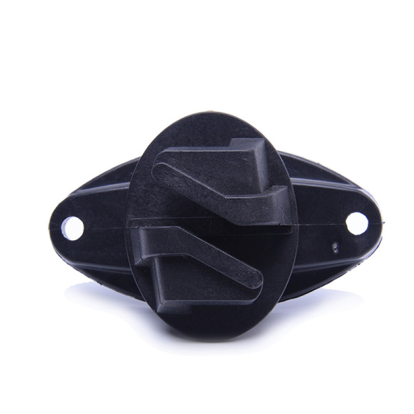 Electric Fence Wood Post Nail on Insulator for Hi-Tensile, Black