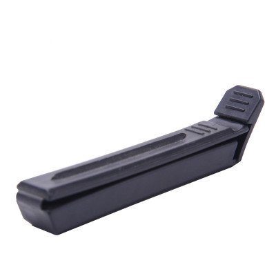 Electric Fence Tape Clamp Connection, Tape Connector, Plastic, Black