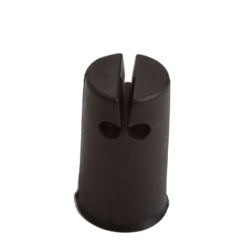 Electric Fence Post Cap For Wooden Post, Black