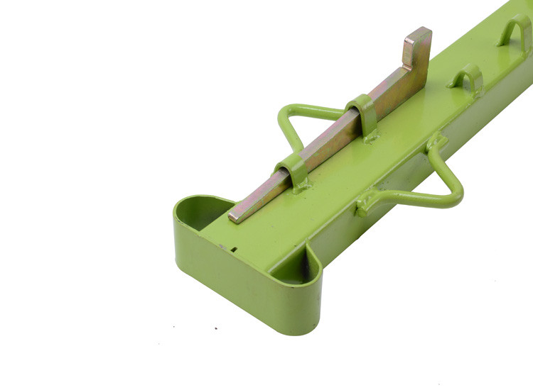 Heavy Duty Power Coated Steel Strainer Clamp, Fence Stretcher Bar, Stretcher Bar Clamp