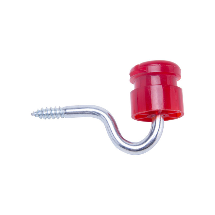 Plastic Electric Fence Corner Post Insulators,Red Color