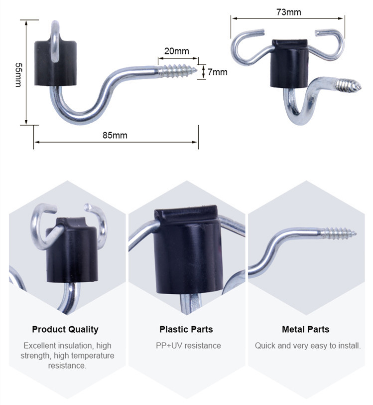 Electric Fence Gate Handle Insulator