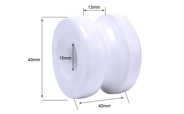 Isolador Cerâmico para Cerca Elétrica