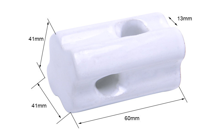 Isolador Cerâmico para Cerca Elétrica