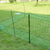 Red de plástico verde para aves de corral de 24M para granja, cerca segura de red para aves de corral para pollo, red de pollos de PE con malla