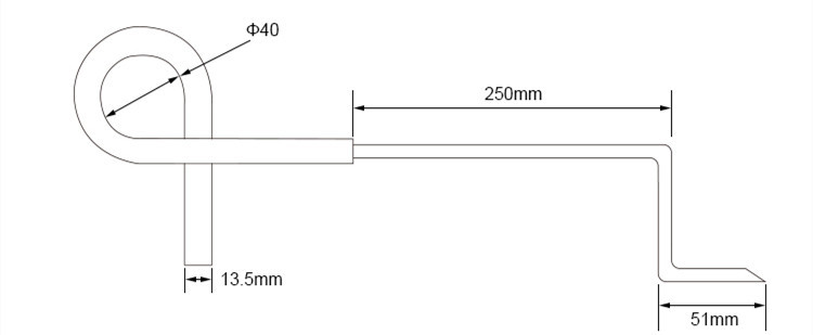 Pigtail Offset Insulators