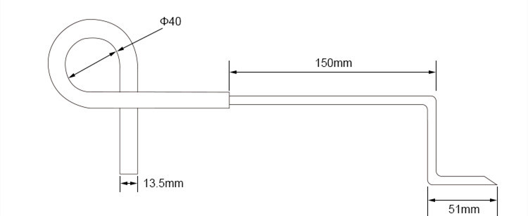 Pigtail Offset Insulators