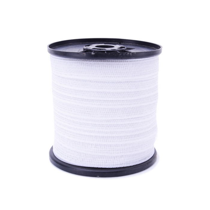 Electric Fence Poly Tape Suitable for Portable & Semi Permanent Electric Fences, Long Lasting 5 Stainless Steel Conductors