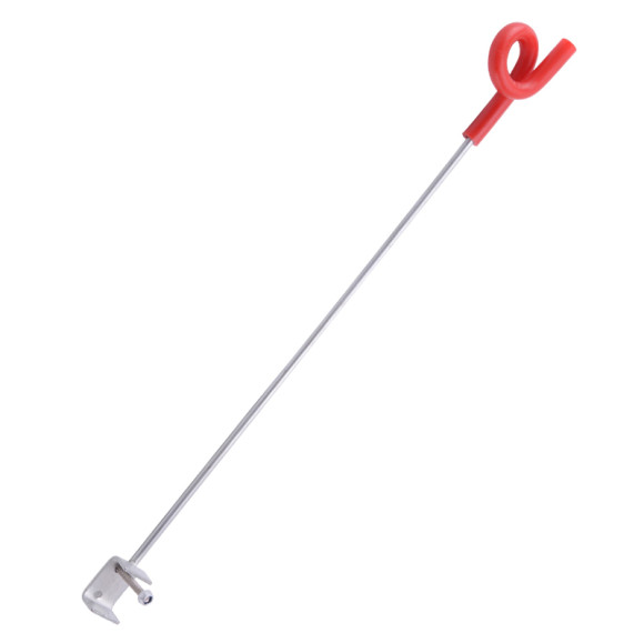 Poste de paso de cola de cerdo de cerca eléctrica de 450 mm