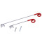 450mm Electric Fence Pig Tail Step-in Post