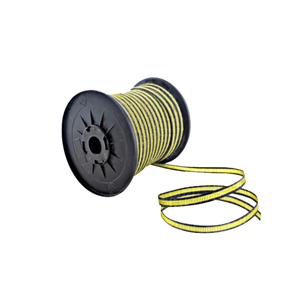 Electric Fence Polytape With 12 Stainless Steel Rust Resistant Strands, 656 Feet 200 Meter Length, White Color