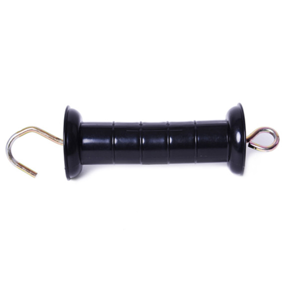 Electric Fence Gate Handle,PP Material,High-Quality Black Plastic,Anti-Slip Insulated,For Cattle Fencing