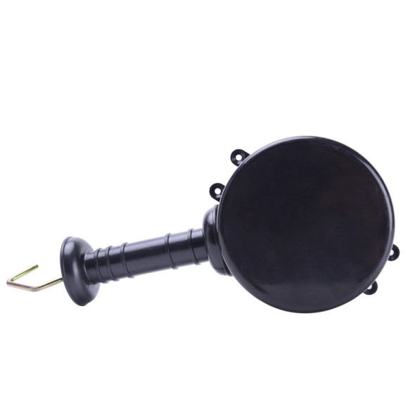 PP con resistencia a los rayos UV, manija de puerta negra con alambre de polietileno en el interior, kit de puerta de cuerda retráctil Field Guardian