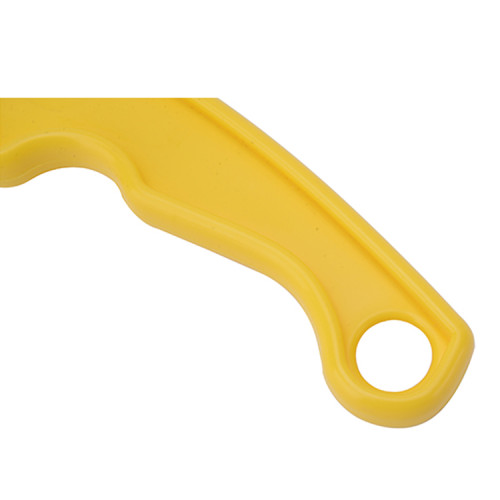 Желтая изолированная ручка ворот электрического забора, Полипровод / полиэтиленовая лента / полипропилен энергизатора костюма, материал ПП с устойчивостью к ультрафиолетовому излучению