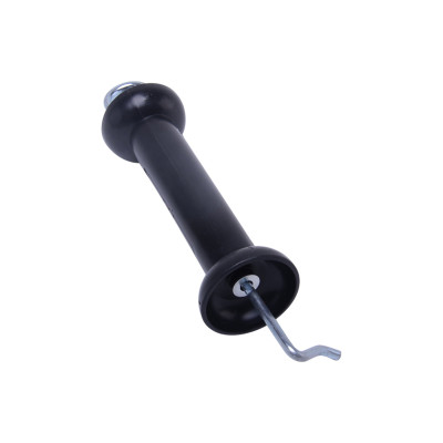 UV Resistance, Farm Equipment Electric Fence Tape Gate Handle, PP Material,Heavy Duty Electric Fence Gate Handle, Black