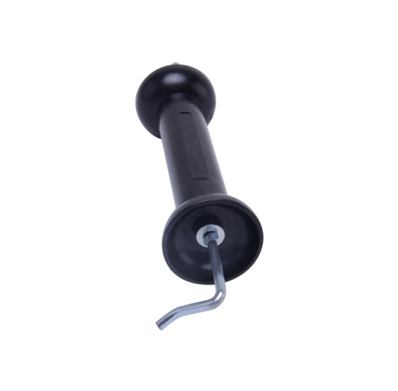 UV Resistance, Farm Equipment Electric Fence Tape Gate Handle, PP Material,Heavy Duty Electric Fence Gate Handle, Black