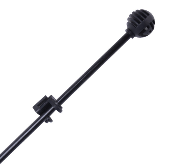 Black Color Round Electric Tape Fence Posts For Sale, Fiberglass Material, Fence Posts Electric Fencing