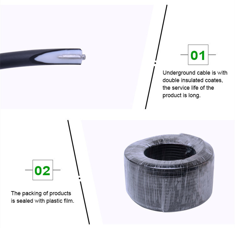 Cable subterráneo para cerco eléctrico