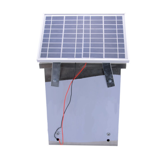 10 Watt 12V(Volts) Monocrystalline Solar Panel For Electric Fence Fnergizer，Battery Maintainer High-Efficiency