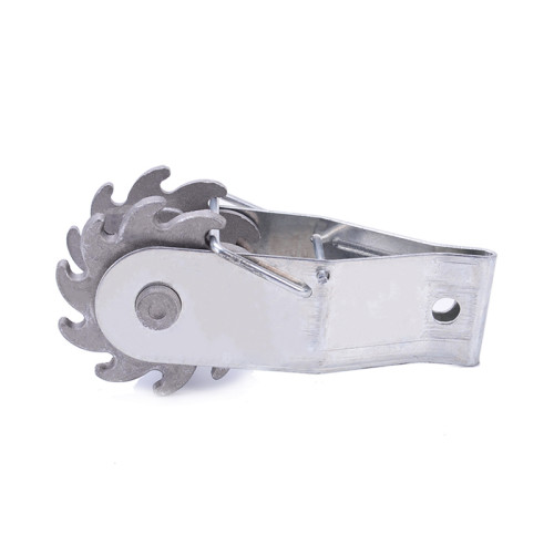 Elektrozaun Ratschendrahtsieb, Hochleistungs-Inline-Drahtspanner Galvanisierter Stahl Clip Lock Drahtratschenspanner, Drahtspanner für Elektrozaun Farmzaun