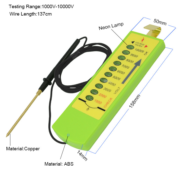 hps fence electric fence wire tester