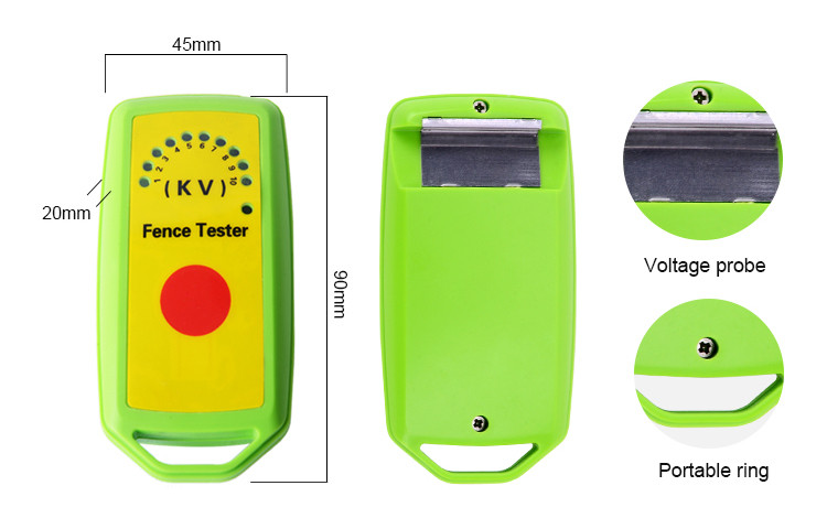 hps fence electric fence voltage tester