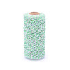 Portable Splicing Polywire Electric Fence, 1312 Feet 400 Meter, 6 Conductor, Green and White Color