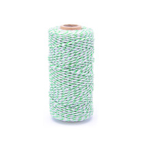 Electric Fence Polywire 1640 Feet, 500 Meter, 3 Stainless Steel Strands, Custom Color Portable Electric Fence Rope