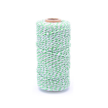 Electric Fence Polywire 1640 Feet, 500 Meter, 3 Stainless Steel Strands, Custom Color Portable Electric Fence Rope