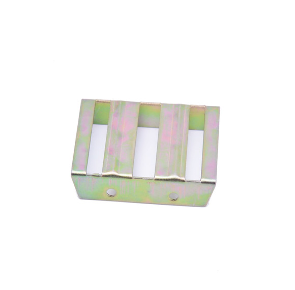 Conectores de cinta a cinta para vallas eléctricas de metal, empalmador Conector de acero galvanizado para vallas eléctricas Polytape