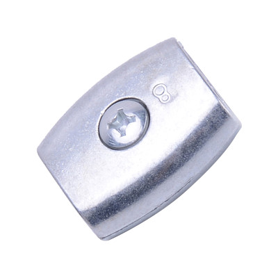 Polyrope Electric Fence Connectors, Field Guardian Polyrope to Polyrope Connector, Aluminium Material