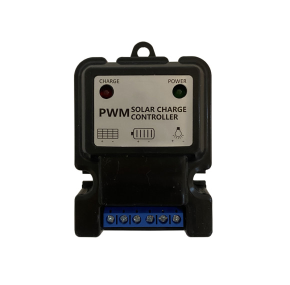 Uso del controlador de carga de energía solar para energizador de valla eléctrica solar, 10 Amp 12V / 24V PWM Negativo de tierra
