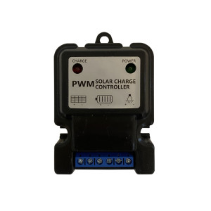 Uso do controlador de carga de energia solar para energizador de cerca elétrica solar, aterramento negativo de 10 Amp 12V / 24V PWM