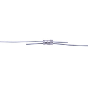 Sertissage de câble de manchon de boucle de sertissage en aluminium pour câble métallique, virole de câble, manchons de connecteur de clôture électrique en aluminium