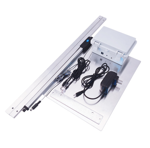 110V-240V Automatic Chicken Coop Door With Actuator, Automatic Chicken Door Coop Opener Kit With Safety Mechanism, Rainproof Outdoor Timer Controller Actuator Motor