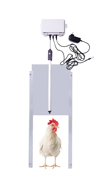 JVR Automatic Chicken Door Coop Opener Kit with Safety Mechanism, deals Rainproof Outd