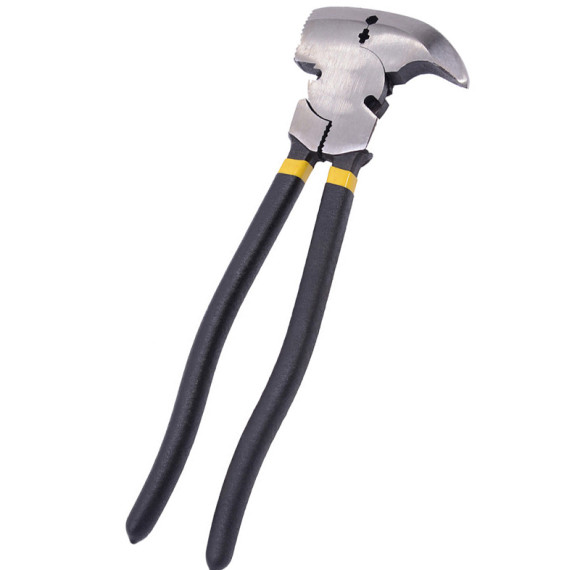Cerca eléctrica Alicates de alambre para cercas de acero al carbono, Herramienta para cercas, Extractor de grapas, Multiherramienta, Herramientas manuales, Extractor de clavos, Alicates de corte