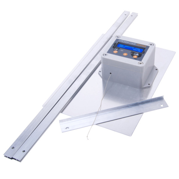 Sliding Automatic Chicken Coop Door Opener For Farm, Automatic Chicken Coop Door Kit, Opener With Timer And Light Sensor