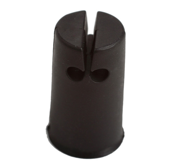 Electric Fence Post Cap For Wooden Post, Black