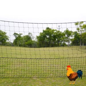 1.25*50M Electric Poultry Netting Kit For Chicken, Electric Fence Net, Chicken Net Green, Poultry Netting Fencing