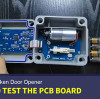 Comment tester le panneau de carte PCB automatique d'ouvreur de porte de poulet de barrière de HPS AD005