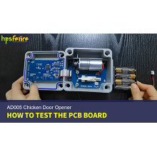 How To Test HPS Fence Automatic Chicken Door Opener AD005 PCB Board