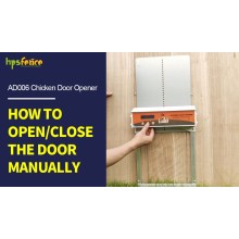 HOW TO OPEN/CLOSE THE AD006 DOOR MANUALLY