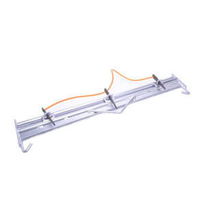 Braçadeira de filtro de cerca elétrica galvanizada, braçadeira de filtro de cerca elétrica única